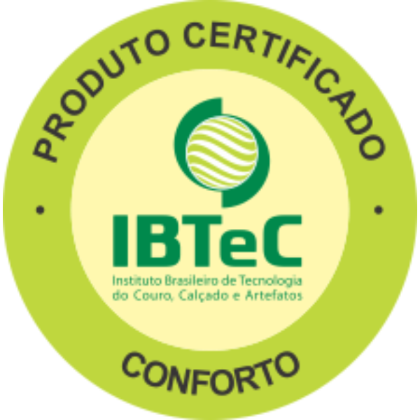 Selo de qualidade e conformidade em calçados